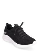 Womens Ultra Flex 3.0 - Big Plan Låga Sneakers Black Skechers