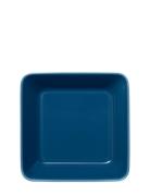 Teema Plate 16X16Cm Vintage Blue Home Tableware Plates Small Plates Bl...
