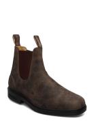 Bl 1306 Dress Chiseled Toe Boot Stövletter Chelsea Boot Brown Blundst