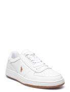 Polo Ralph Lauren Court Leather Low-Top Sneaker Vit