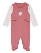 Fixoni Body Ls W.romper Rosa