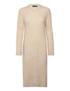 Soaked In Luxury Slrakel Dress Ls Beige