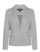 Vero Moda Vmjulia Ls Blazer Jrs Noos Grå