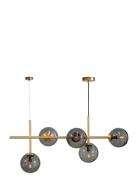 Dyberg Larsen Como Long Table Pendant Messing Guld