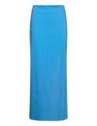 Covegz Mw Maxi Skirt Lång Kjol Blue Gestuz