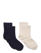 Socks Pointelle Sockor Strumpor Multi/patterned Minymo