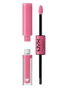 Shine Loud Pro Pigment Lip Shine Läppglans Smink Pink NYX Professional...