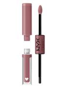 Shine Loud Pro Pigment Lip Shine Läppglans Smink Purple NYX Profession...