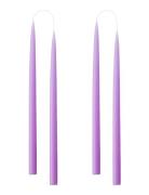 Kunstindustrien Hand Dipped Candles, 4 Pack Lila