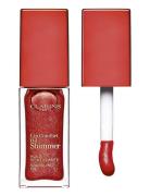 Lip Comfort Oil Shimmer Läppglans Smink Pink Clarins