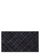 Tica Copenhagen Floormat Polyamide, 120X67 Cm, Leaves Design Svart