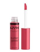 Butter Gloss Läppglans Smink Pink NYX Professional Makeup