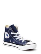 Yths Ct Allstar Hi Navy Shoes Sneakers Canva Sneakers Blue Converse