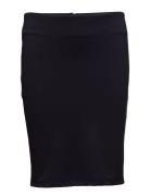 Interlock Pencil Skirt Knälång Kjol Blue Saint Tropez