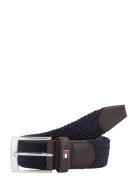 New Adan Belt 3.5Cm Accessories Belts Braided Belt Navy Tommy Hilfiger