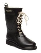 Rubber Boots 3/4 Regnstövlar Skor Black Ilse Jacobsen