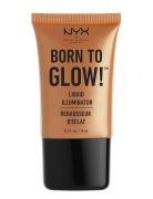 Born To Glow Liquid Illuminator Highlighter Contour Smink Nude NYX Pro...