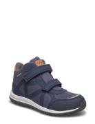 Iggesund Wp Höga Sneakers Blue Kavat