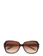 0Ra5138 Fyrkantiga Solglasögon Black Ralph Ralph Lauren Sunglasses