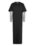 Bex T-Shirt Dress Maxiklänning Festklänning Black H2O Fagerholt