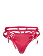 Manu String R Stringtrosa Underkläder Red Hunkemöller