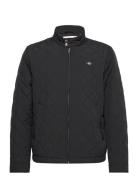 Quilted Windcheater Tunn Jacka Black GANT