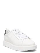 Angeline Iv Action Leather Sneaker Låga Sneakers White Lauren Ralph La...