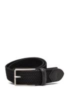 Marstrand Accessories Belts Braided Belt Black Saddler