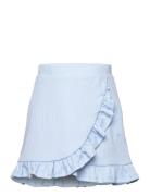 Kids Only Kmgliz Frill Skirt Jrs Blå