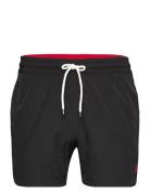 4.5-Inch Traveler Slim Fit Swim Trunk Badshorts Black Polo Ralph Laure...