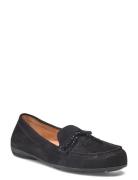 Moccasin Loafer Loafers Låga Skor Black Gabor