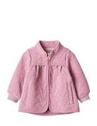 Thermo Jacket Thilde Outerwear Thermo Outerwear Thermo Jackets Pink Wh...