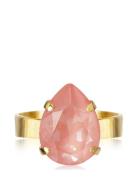 Mini Drop Ring Ring Smycken Pink Caroline Svedbom