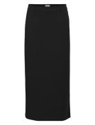 Objlisa Mw Long Skirt Noos Lång Kjol Black Object