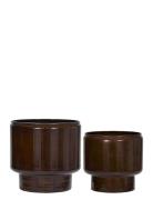 Planter, Hdpile, Brown Home Decoration Flower Pots Brown House Doctor