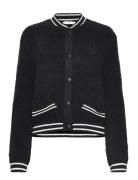 Knitted Bomber Jacket Bomberjacka Black Mango