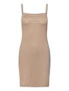 Safaye Slip Dress 15081 Kort Klänning Beige Samsøe Samsøe