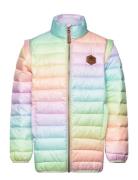 Nylon Puffer 2 In 1 Jacket Fodrad Jacka Multi/patterned Mikk-line