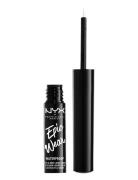 Epic Wear Metallic Liquid Liner Eyeliner Smink Silver NYX Professional...