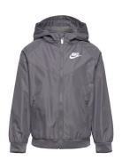 Nkn Windrunner Tunnjacka Skaljacka Grey Nike