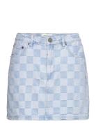 Skirt Kort Kjol Blue Sofie Schnoor