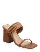 Raver Sandal Sandal Med Klack Brown Steve Madden