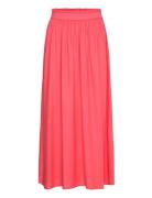 Onlvenedig Life Long Skirt Wvn Noos Lång Kjol Red ONLY