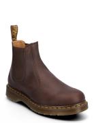 2976 Ys Dark Brown Crazy Horse Stövletter Chelsea Boot Brown Dr. Marte...