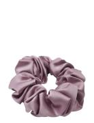 Lenoites Mulberry Silk Scrunchie Purple Lila