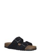 Women Slides Platta Sandaler Black Tamaris