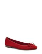 Woms Ballerina Ballerinaskor Ballerinas Red Tamaris