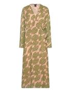 Dress Elly Maxiklänning Festklänning Khaki Green Lindex