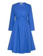 Fqmalay-Dress Knälång Klänning Blue FREE/QUENT