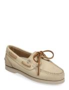 Classic Boat Boat Shoe Light Beige Nubuck Loafers Låga Skor Cream Timb...